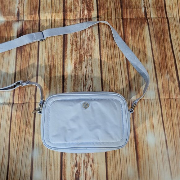 lululemon athletica Handbags - Lululemon Light Blue Dual Pouch Crossbody Bag for Women